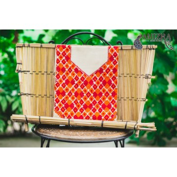 PHULKARI-SIMPLE THOUGHTS 3  Hand Embroidered Phulkari